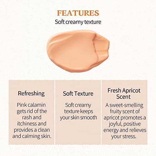 Apricot Trouble Care Food Mask 4.23 oz - Full texture and features panel