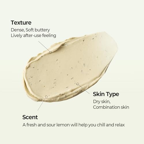 Lemon Food Mask 4.23 oz - Texture skin types and scent