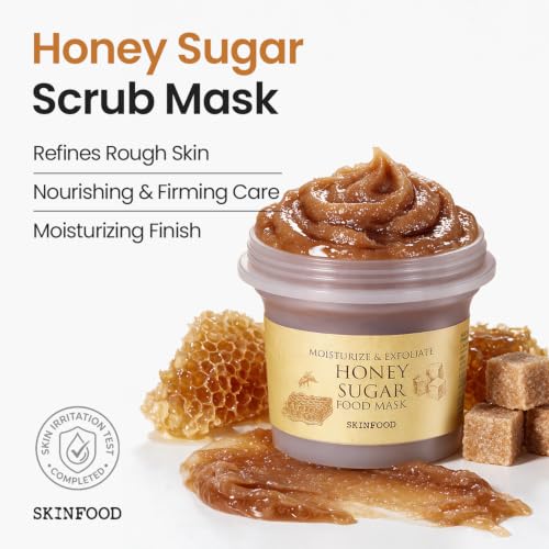 Honey Sugar Food Mask 4.23 oz - Nourishing mask overview