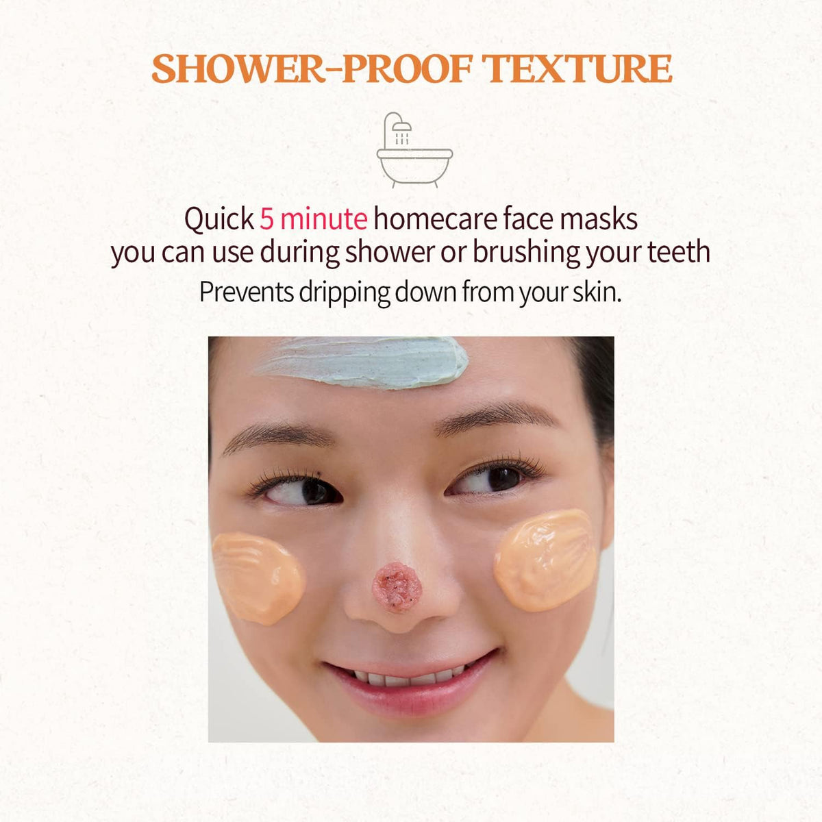 SKINFOOD Apricot Food Mask - Shower proof texture