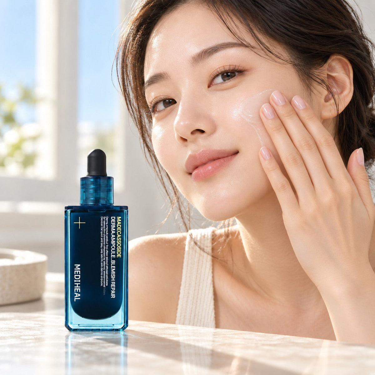 MEDIHEAL Madecassoside Derma Ampoule Madecassoside Blemish Repair 50ml - AHVTE