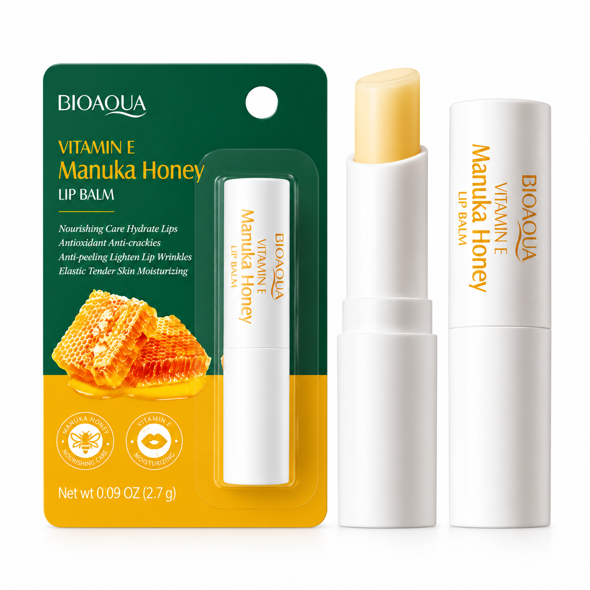 BIOAQUA Vitamin E Manuka Honey Lip Balm