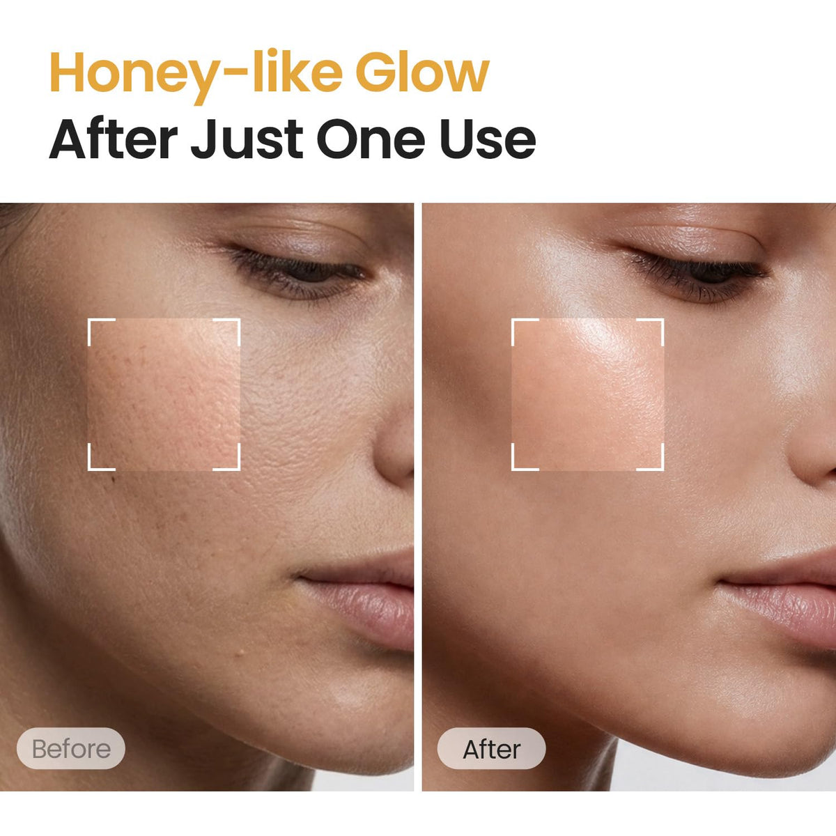SKINFOOD Royal Honey Propolis Enrich Essence 50mL original Amazon before and after glow