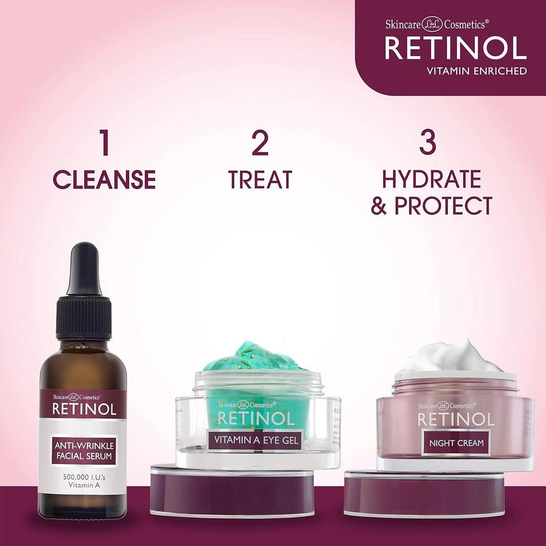 Livaura Retinol Anti-Wrinkle Facial Serum, 30 mL
