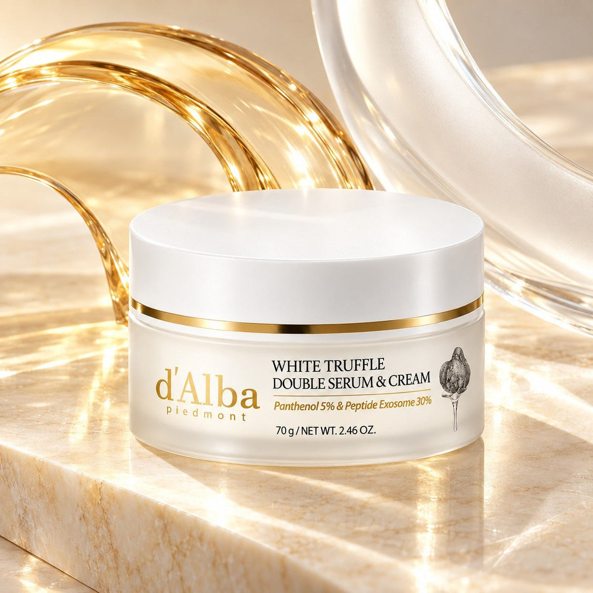 d'Alba White Truffle Double Serum & Cream 70g - AHVTE