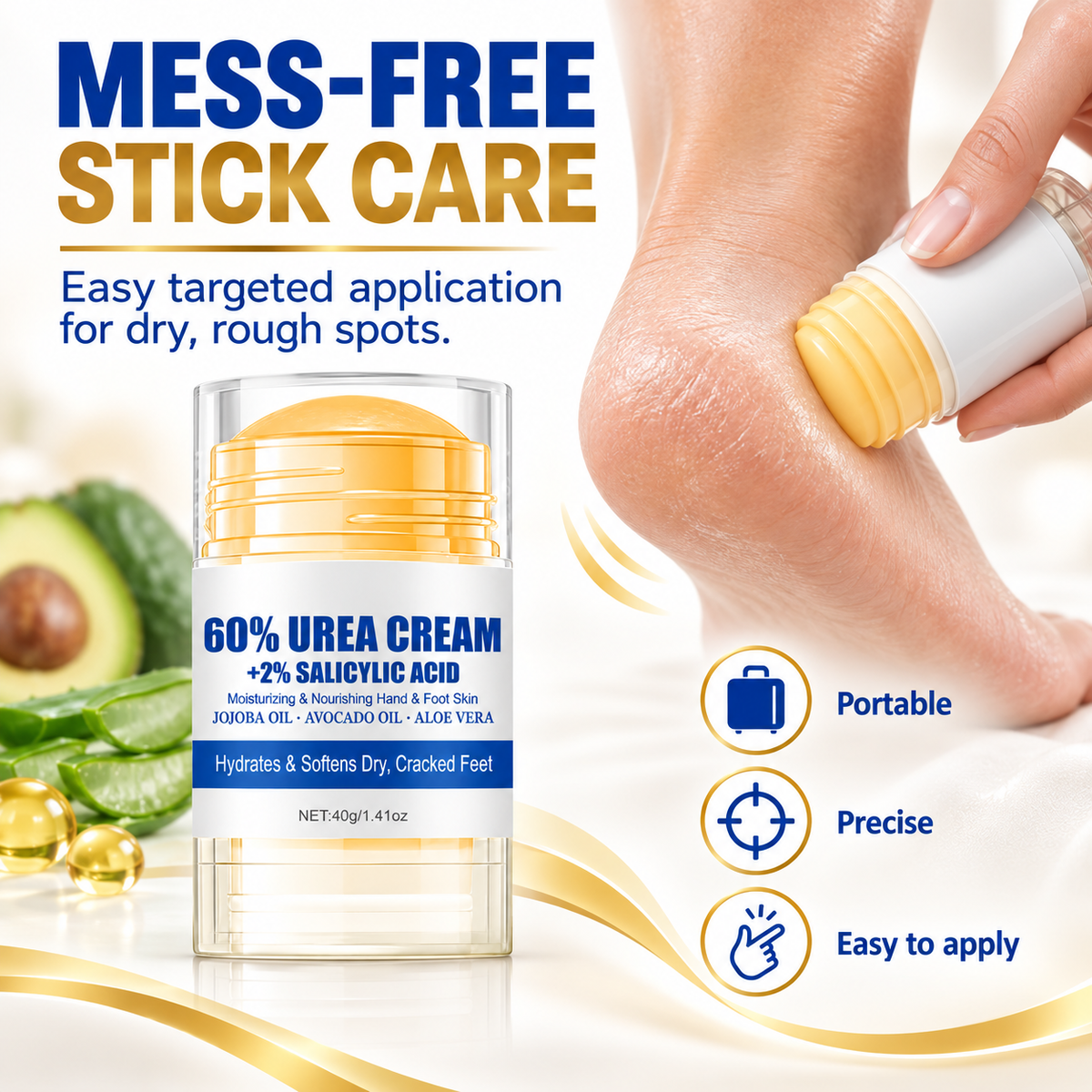 60% Urea Foot Care Stick + 2% Salicylic Acid