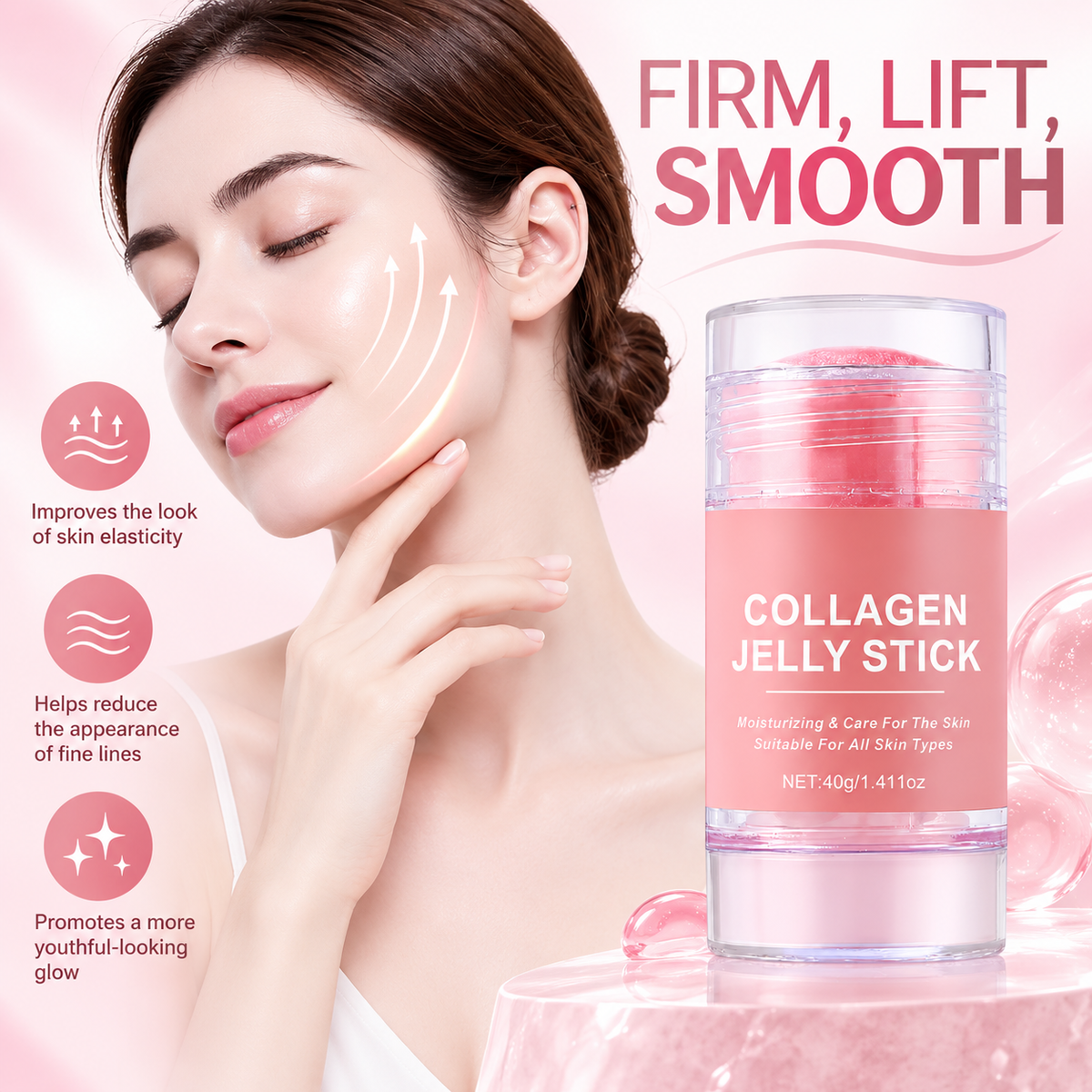 Collagen Jelly Stick for Face & Neck