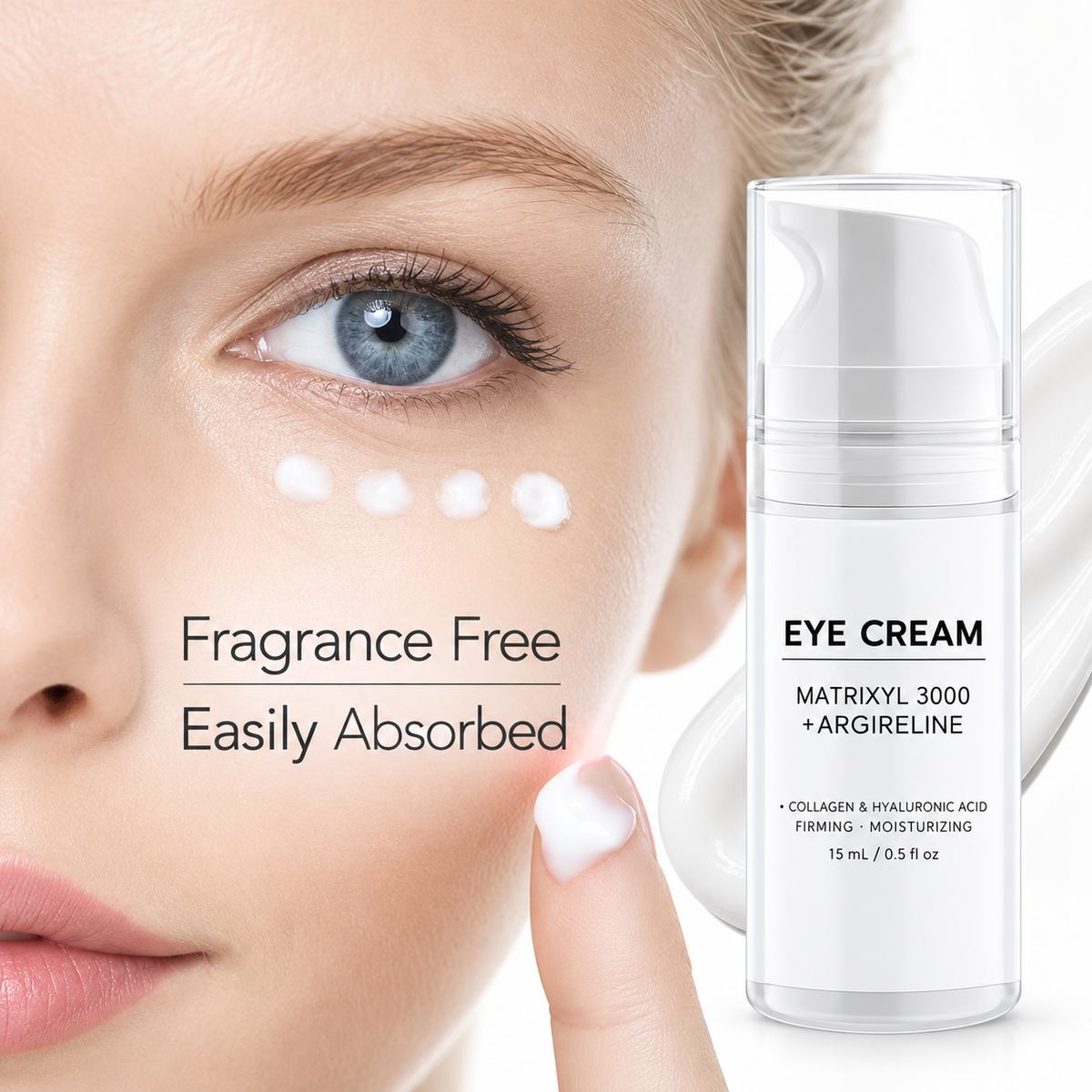 Peptide Under Eye Cream with Matrixyl 3000 + Argireline