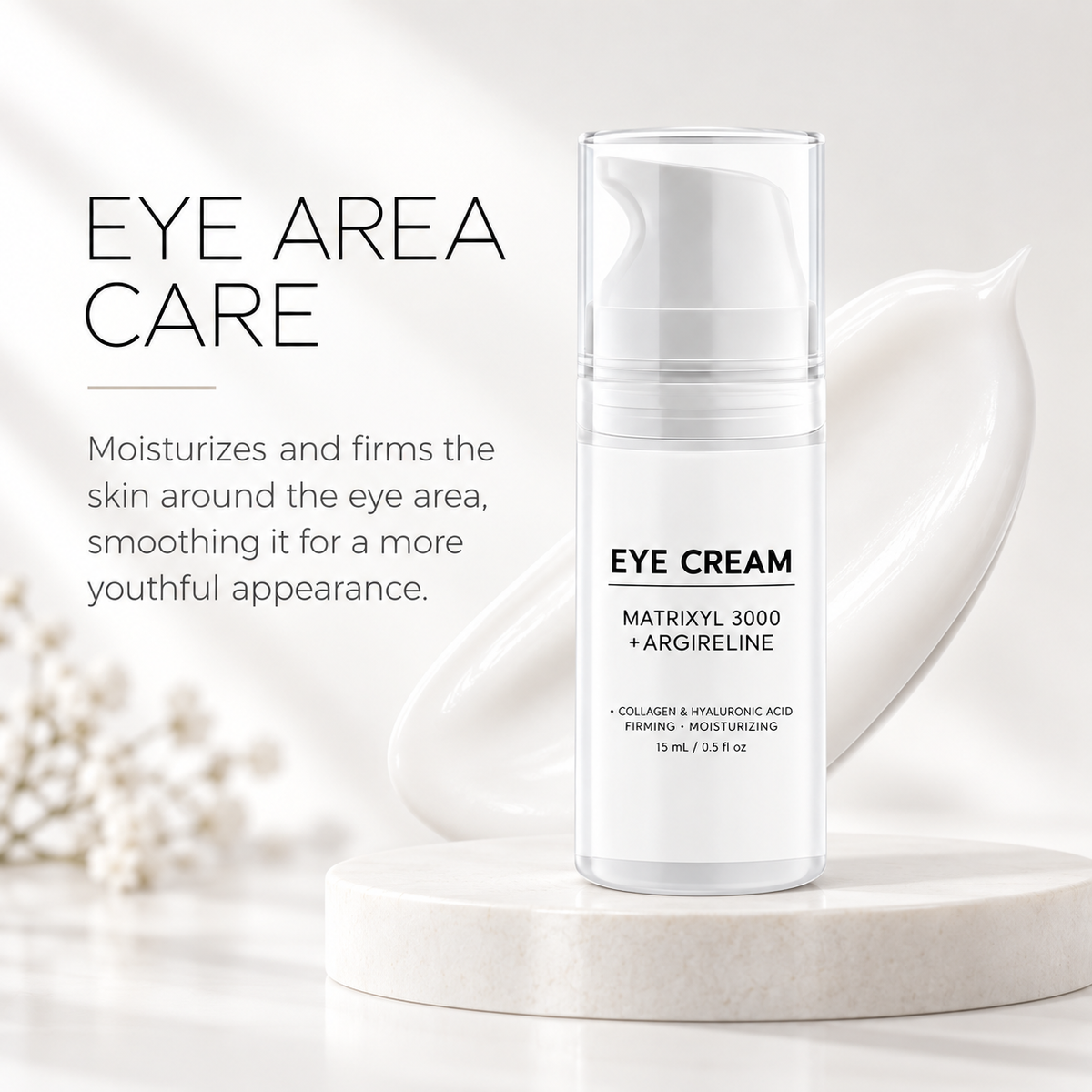 Peptide Under Eye Cream with Matrixyl 3000 + Argireline