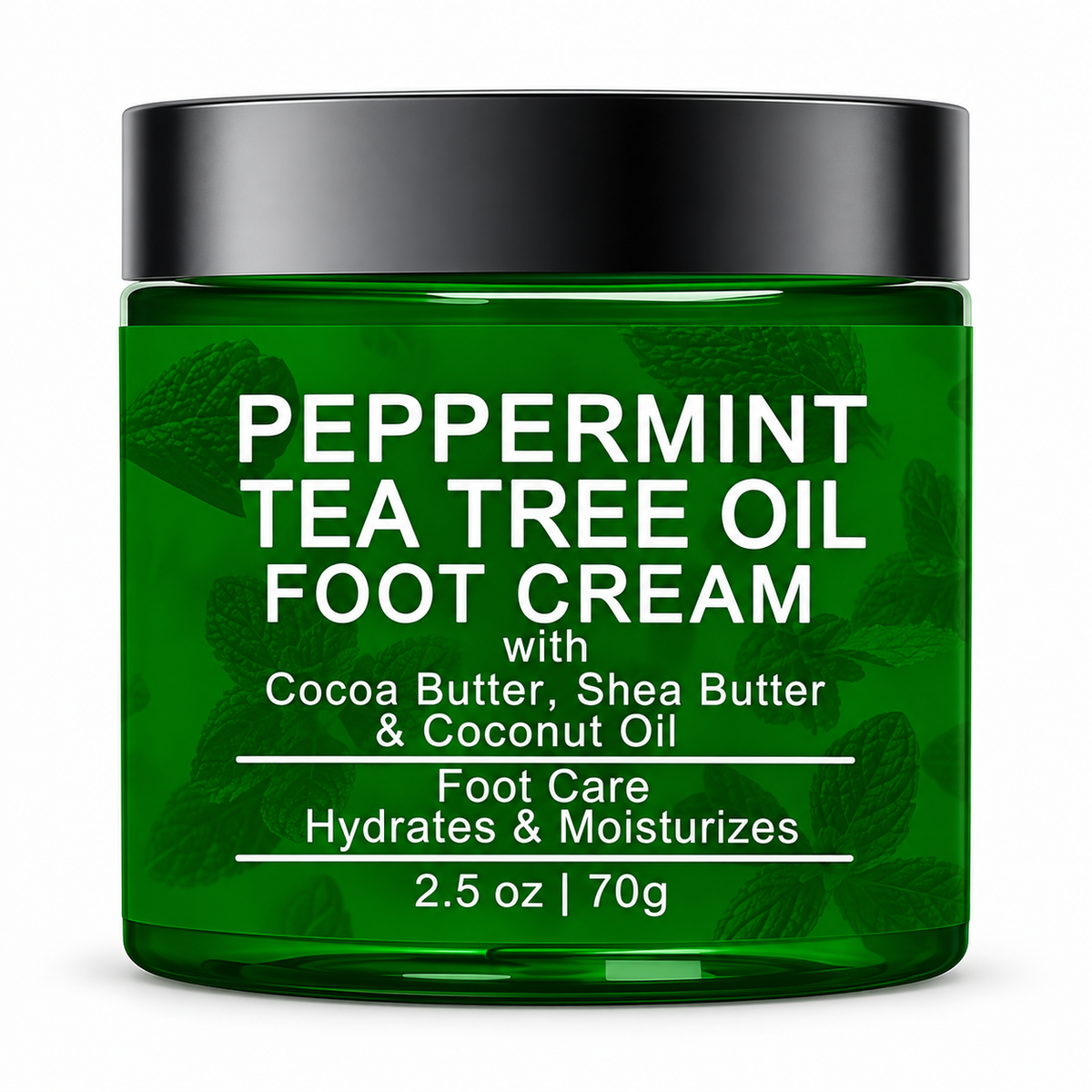 Peppermint Tea Tree Oil Foot Cream for Dry Feet