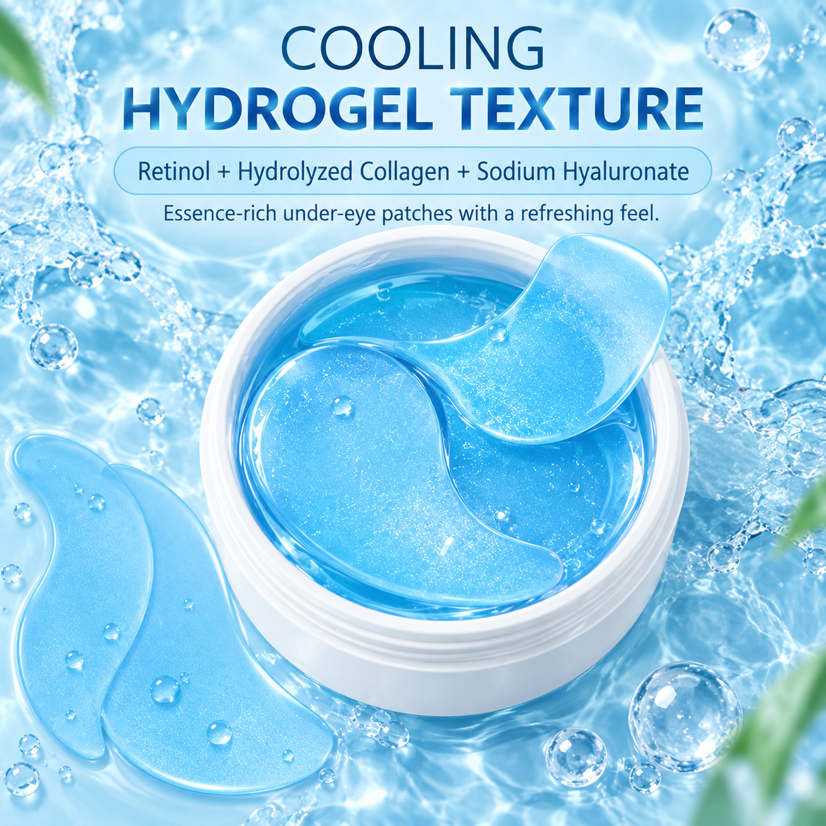 Under Eye Patches for Dark Circles with Collagen + Retinol
