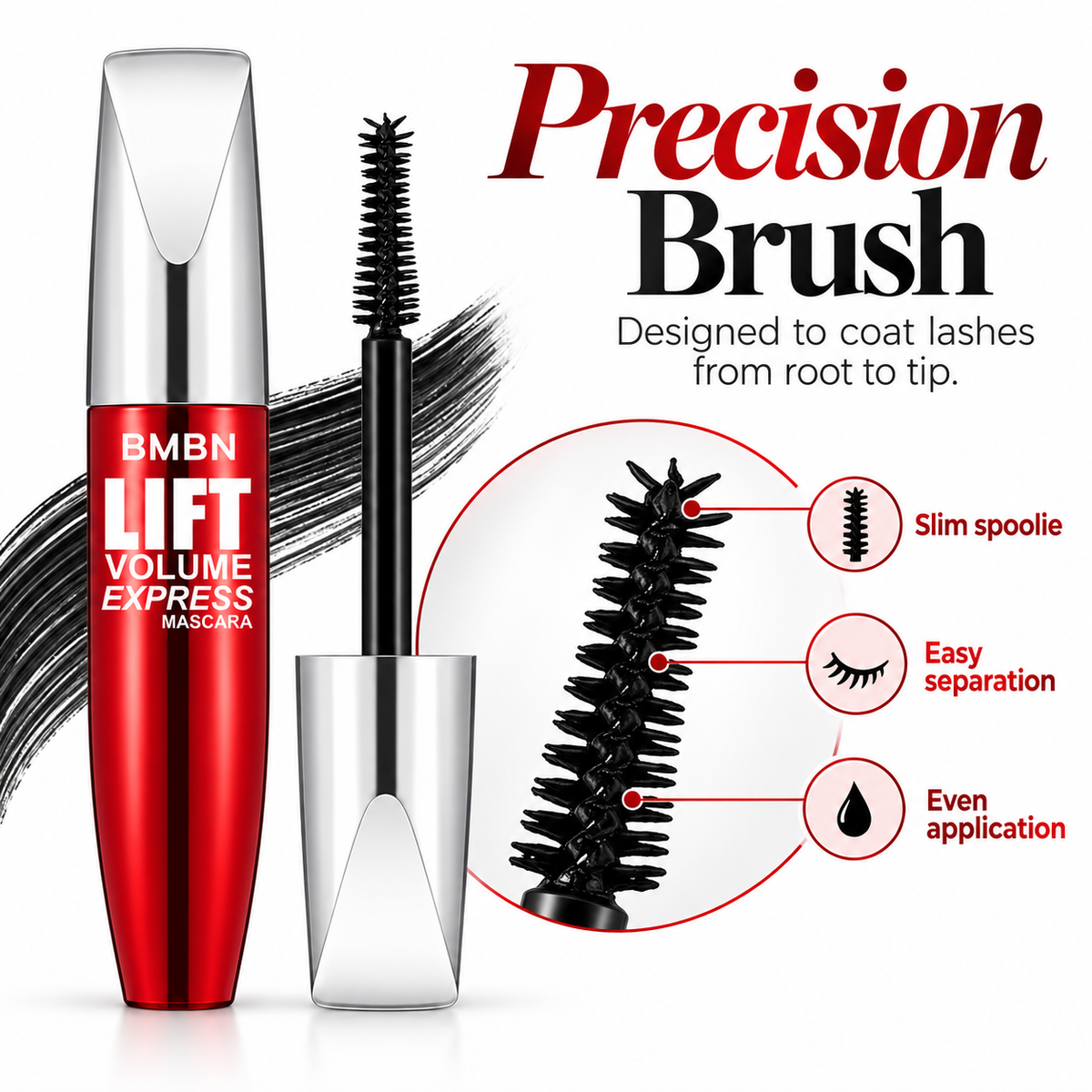 BMBN Lift Volume Express Volumizing & Lengthening Mascara