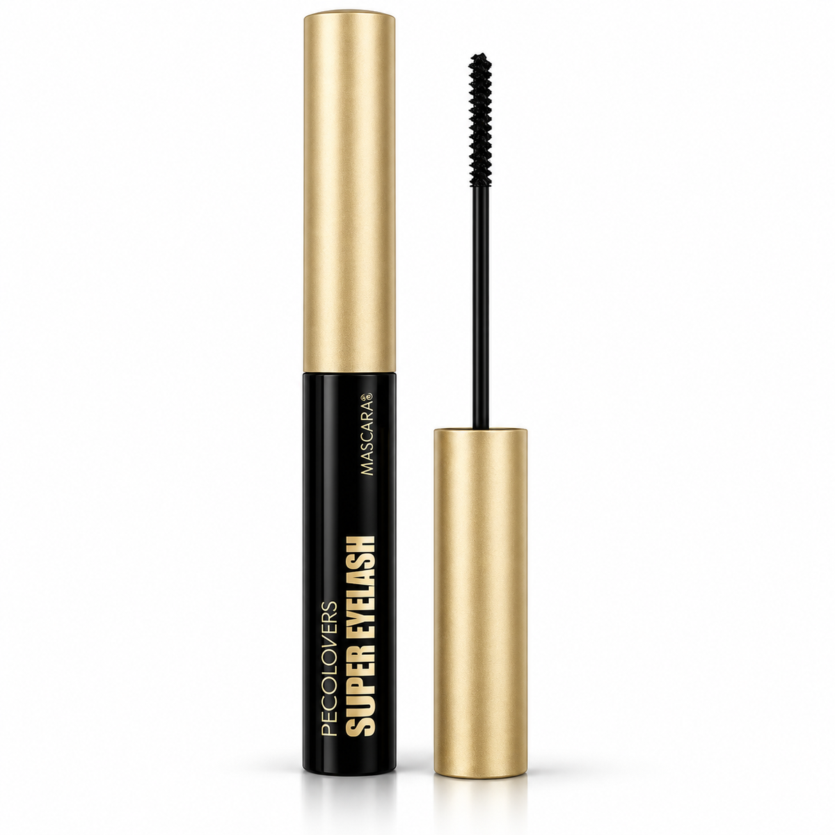 PECOLOVERS Super Eyelash Mascara, Waterproof Volume & Length