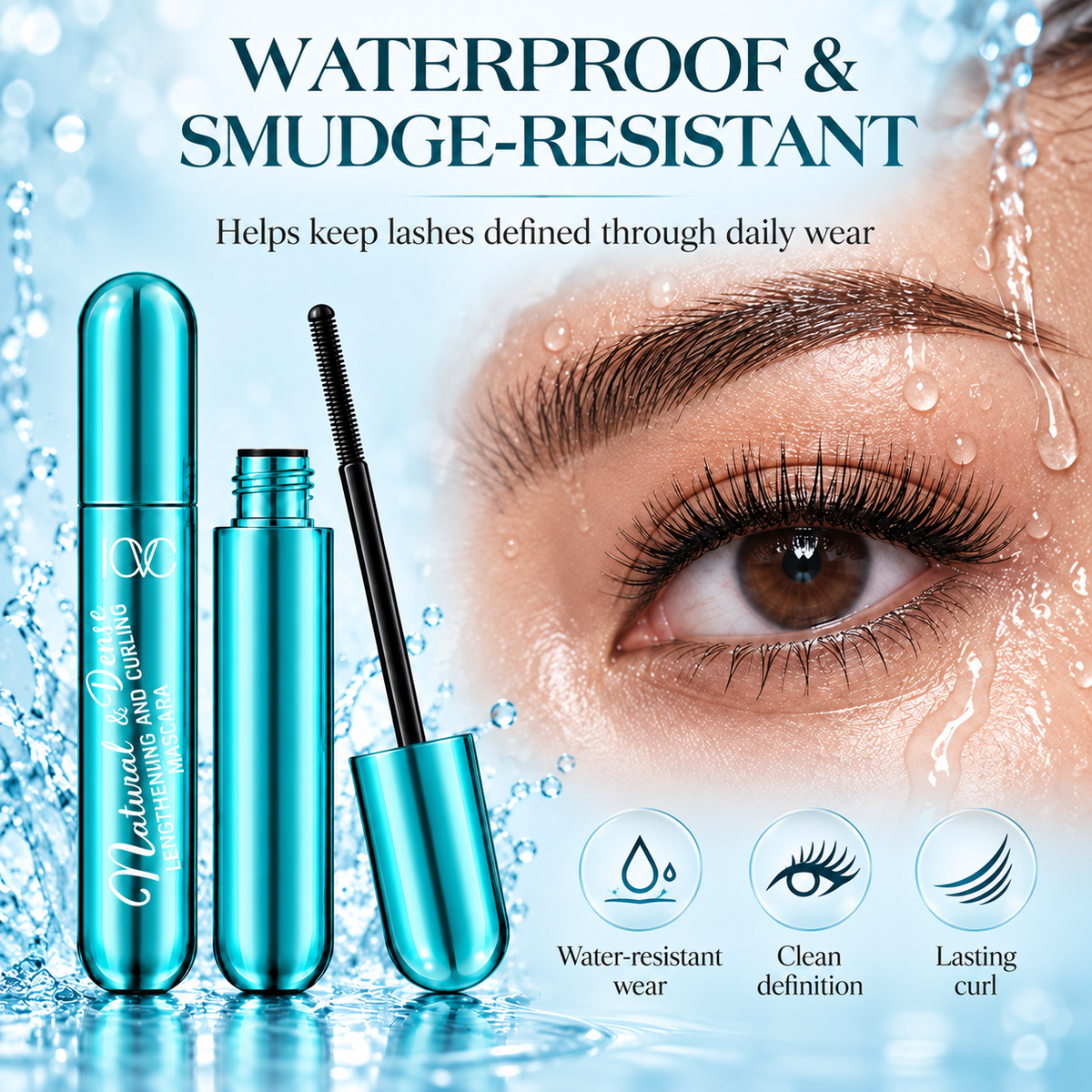ICVC Natural Dense Lengthening and Curling Mascara
