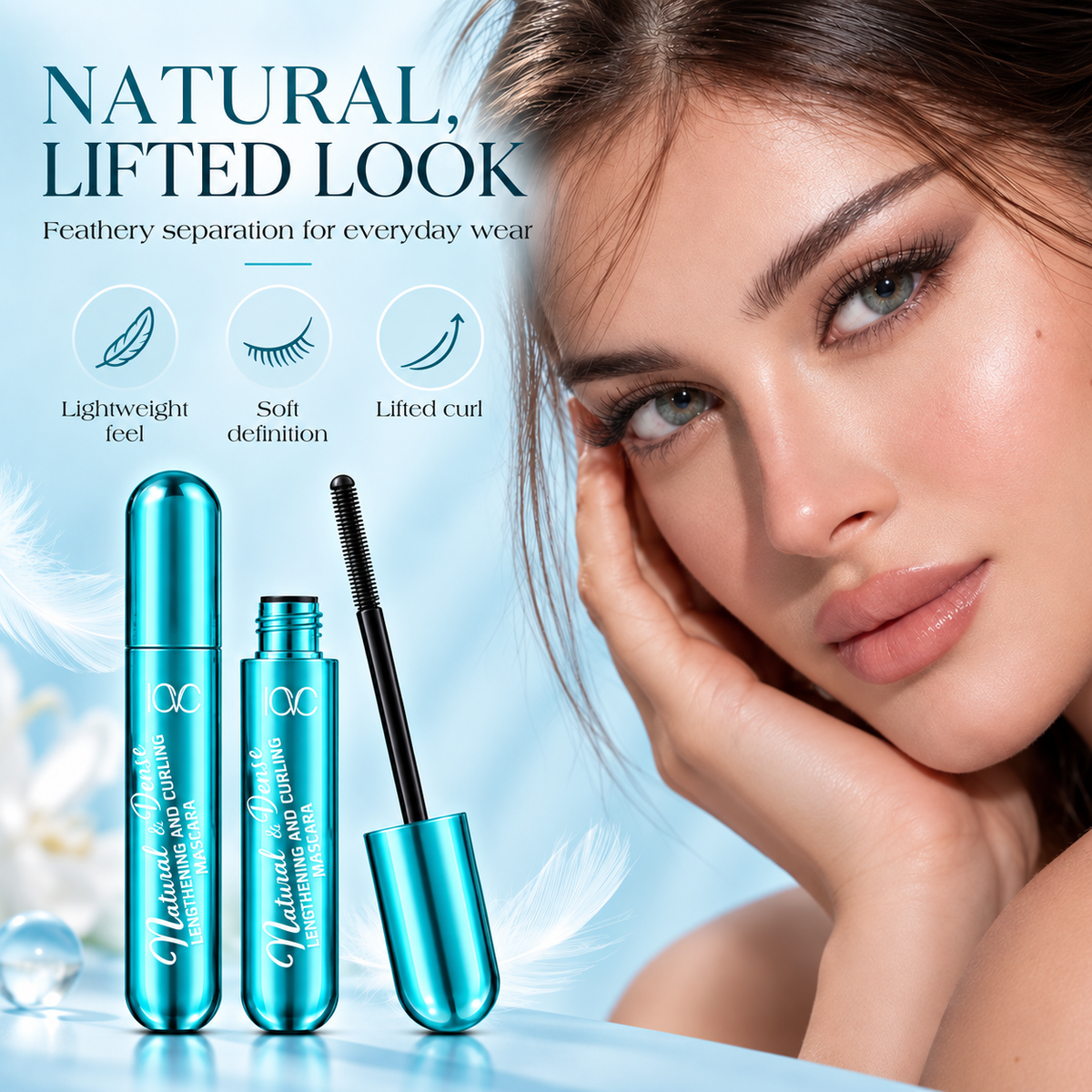ICVC Natural Dense Lengthening and Curling Mascara