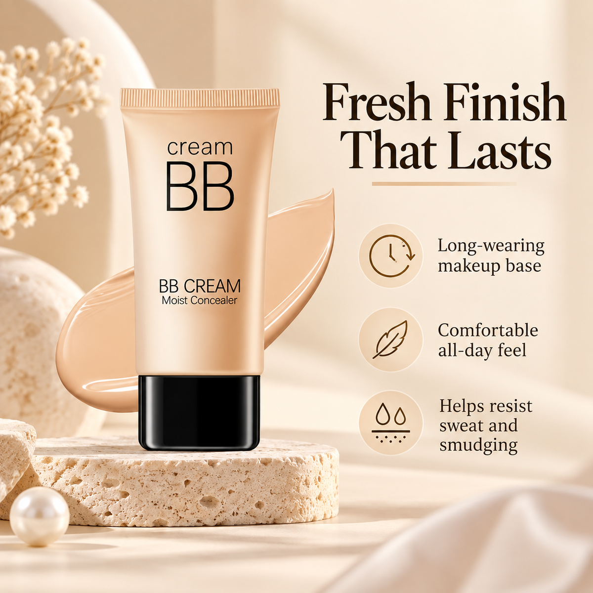 HEYXI BB Cream Hydrating Concealer Foundation