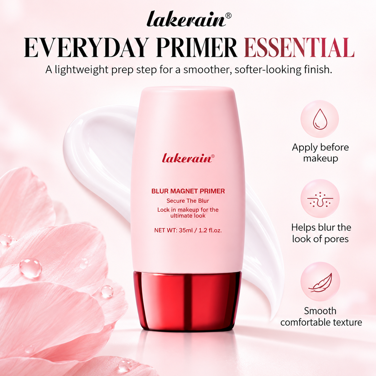 Lakerain Blur Magnet Primer Pore Blurring Makeup Primer
