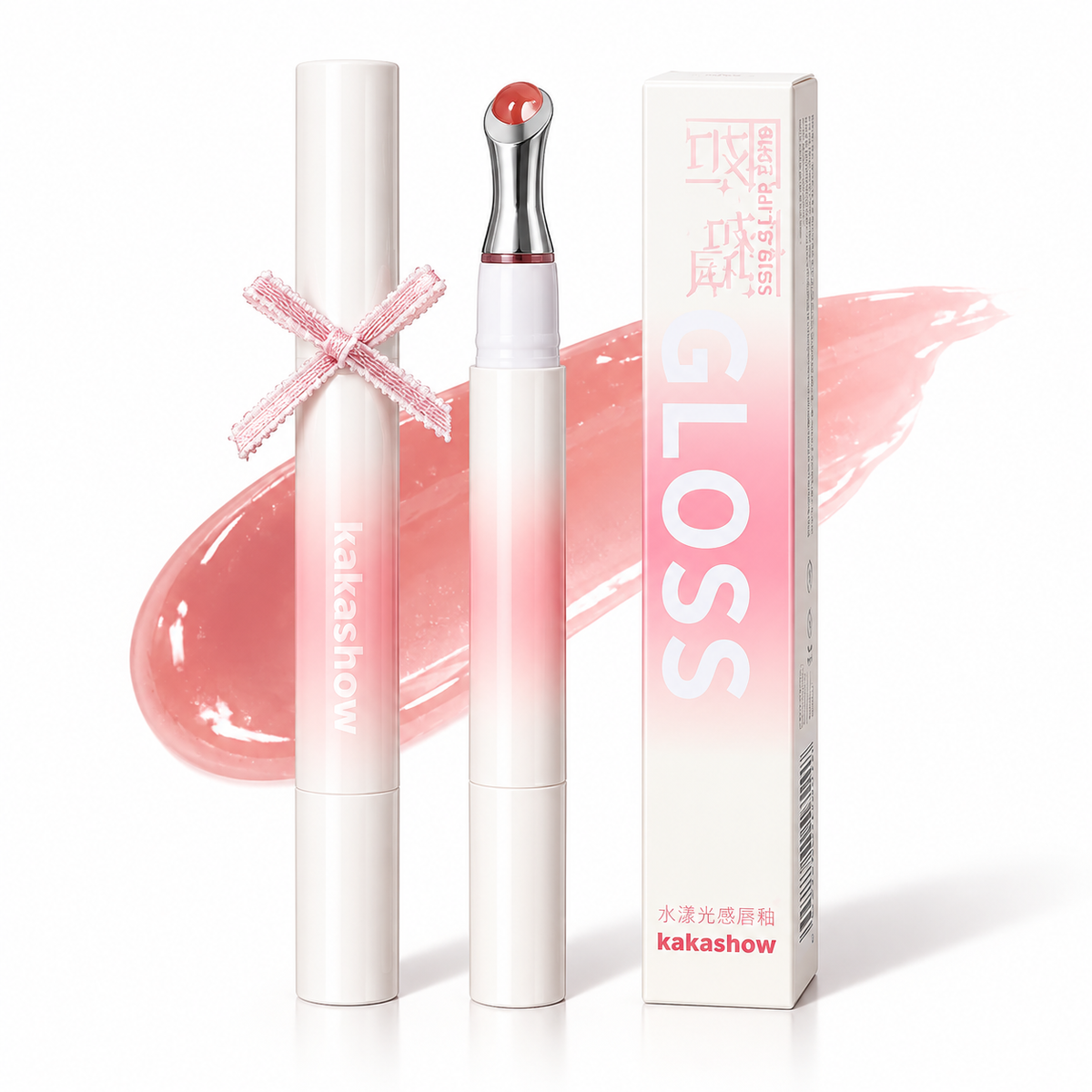 Kakashow Waterproof Moisturizing Lip Gloss & Tinted Lip Oil