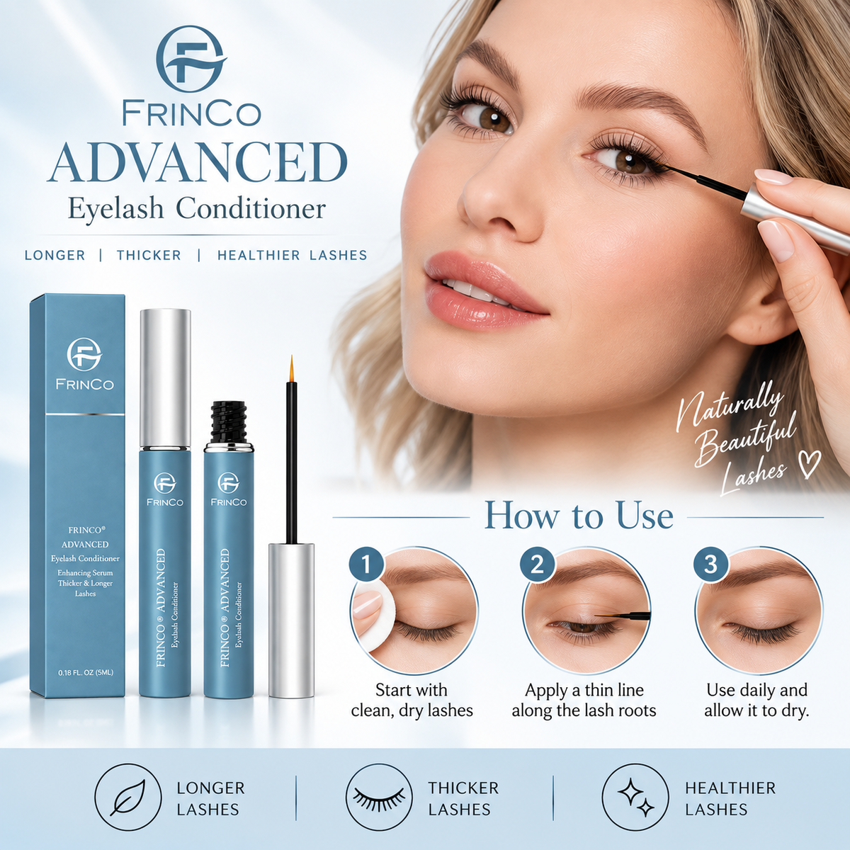 FRINCO Advanced Eyelash Conditioner & Growth Serum