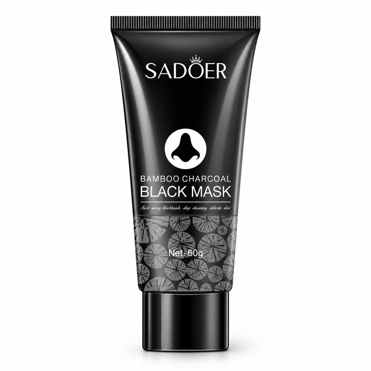 SADOER Bamboo Charcoal Black Mask, Peel Off Face Mask