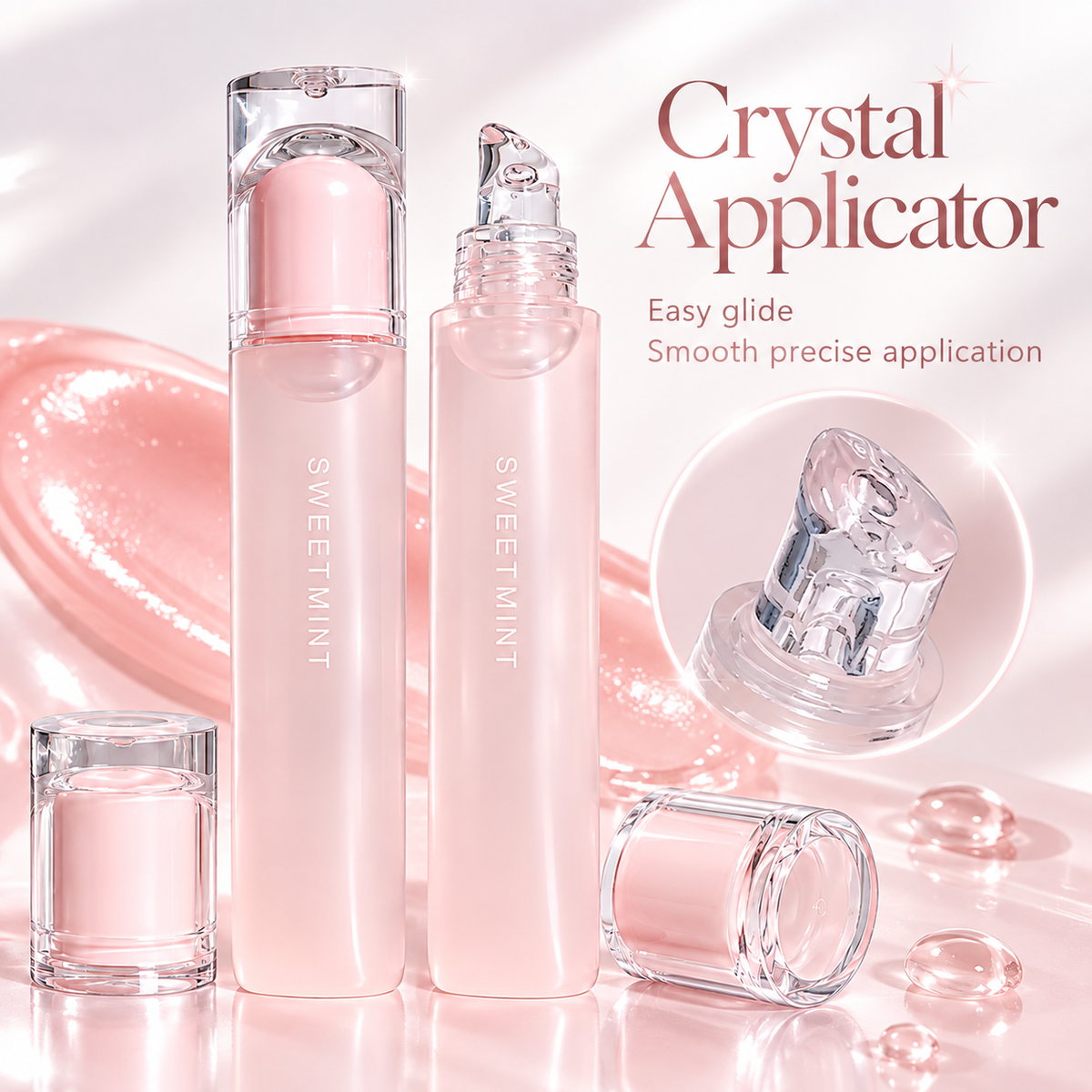 SWEET MINT Moisturizing Lip Balm and Lip Gloss
