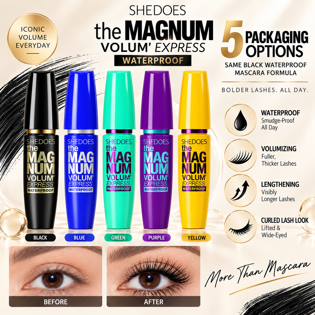 SHEDOES The Magnum Volume Express Waterproof Mascara