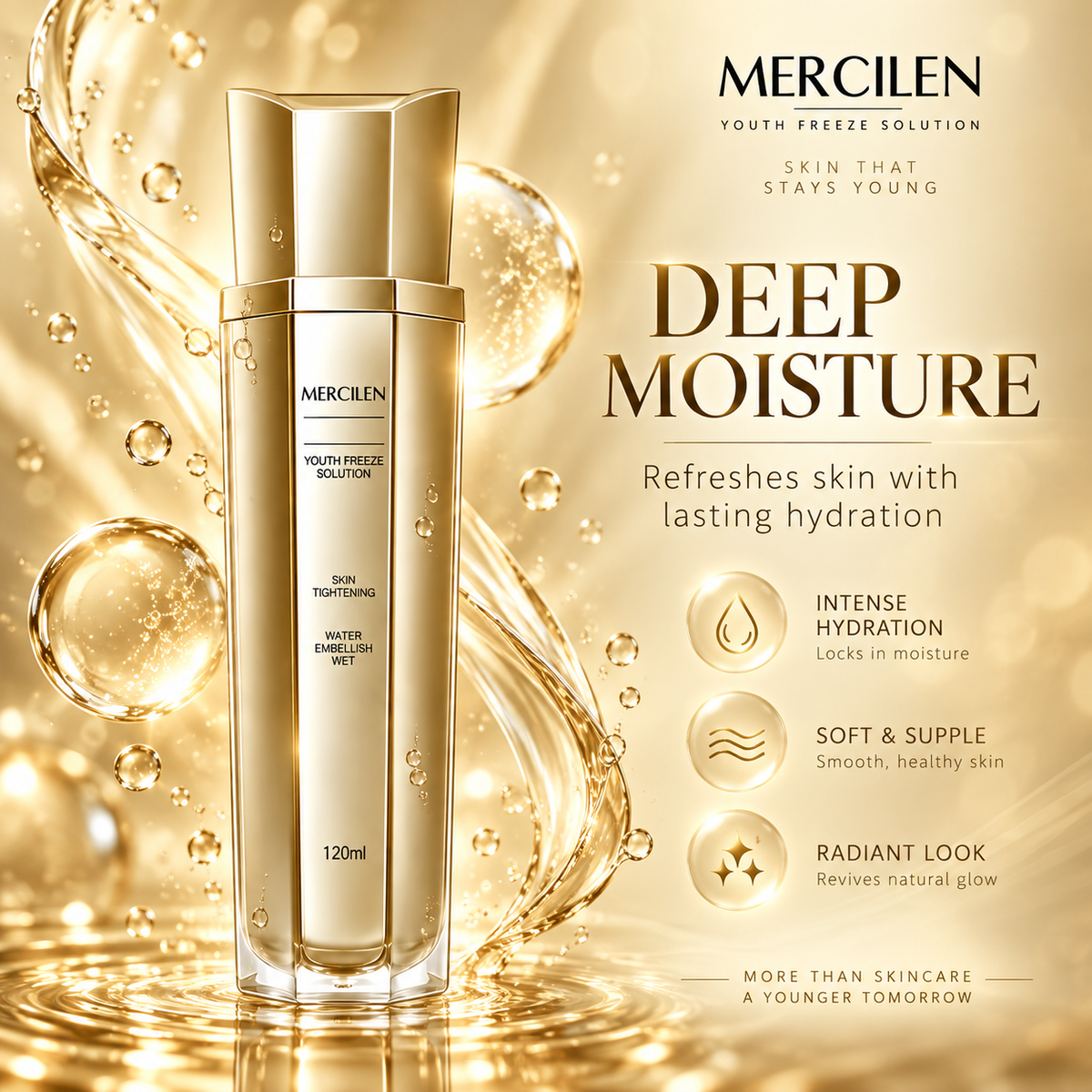 MERCILEN Youth Freeze Solution Collagen Face Mist