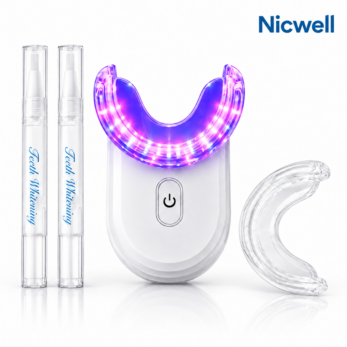 Nicwell 32 LED Teeth Whitening Kit with Gel Pens