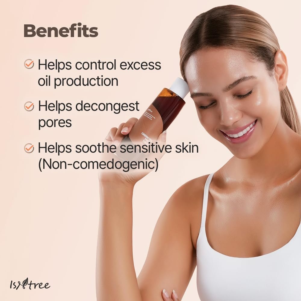 Isntree Green Tea Fresh Toner 200mL official product benefits