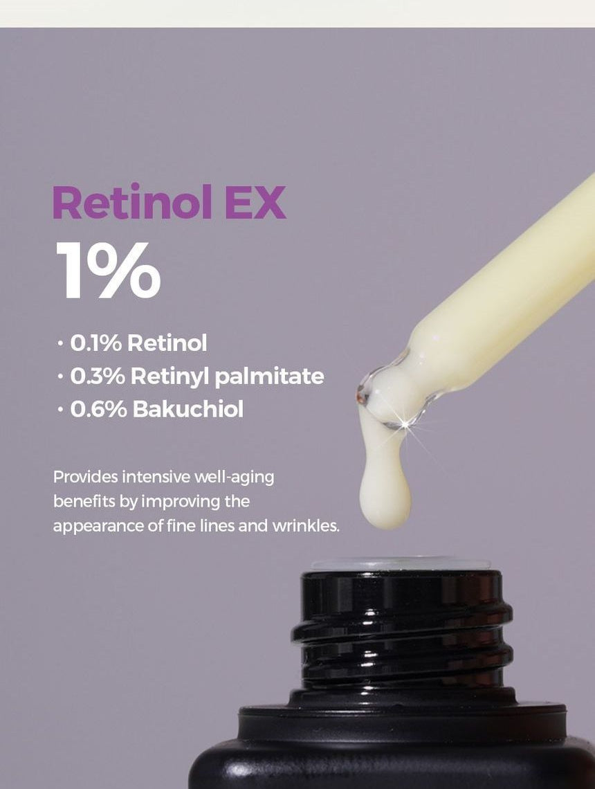 Isntree Hyper Retinol EX 1.0 Serum 20mL retinol ex one percent complex