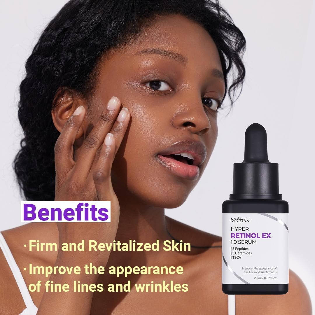 Isntree Hyper Retinol EX 1.0 Serum 20mL official firmness and fine line benefits