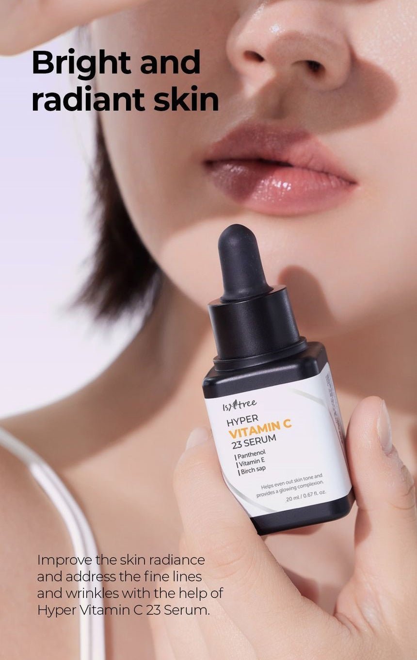 Isntree Hyper Vitamin C 23 Serum 20mL brightness and fine line overview