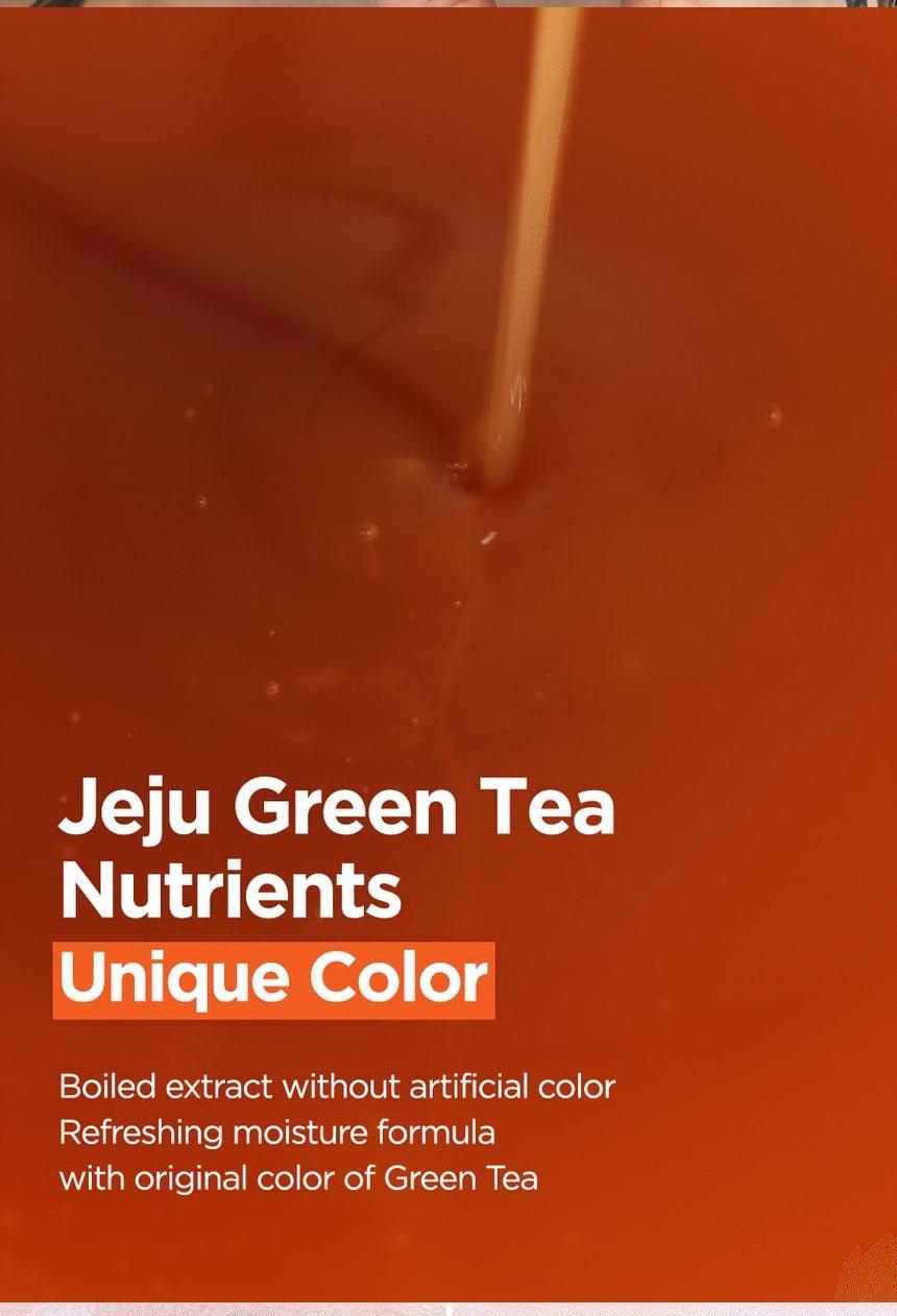 Isntree Green Tea Fresh Serum 50mL natural color and moisture texture