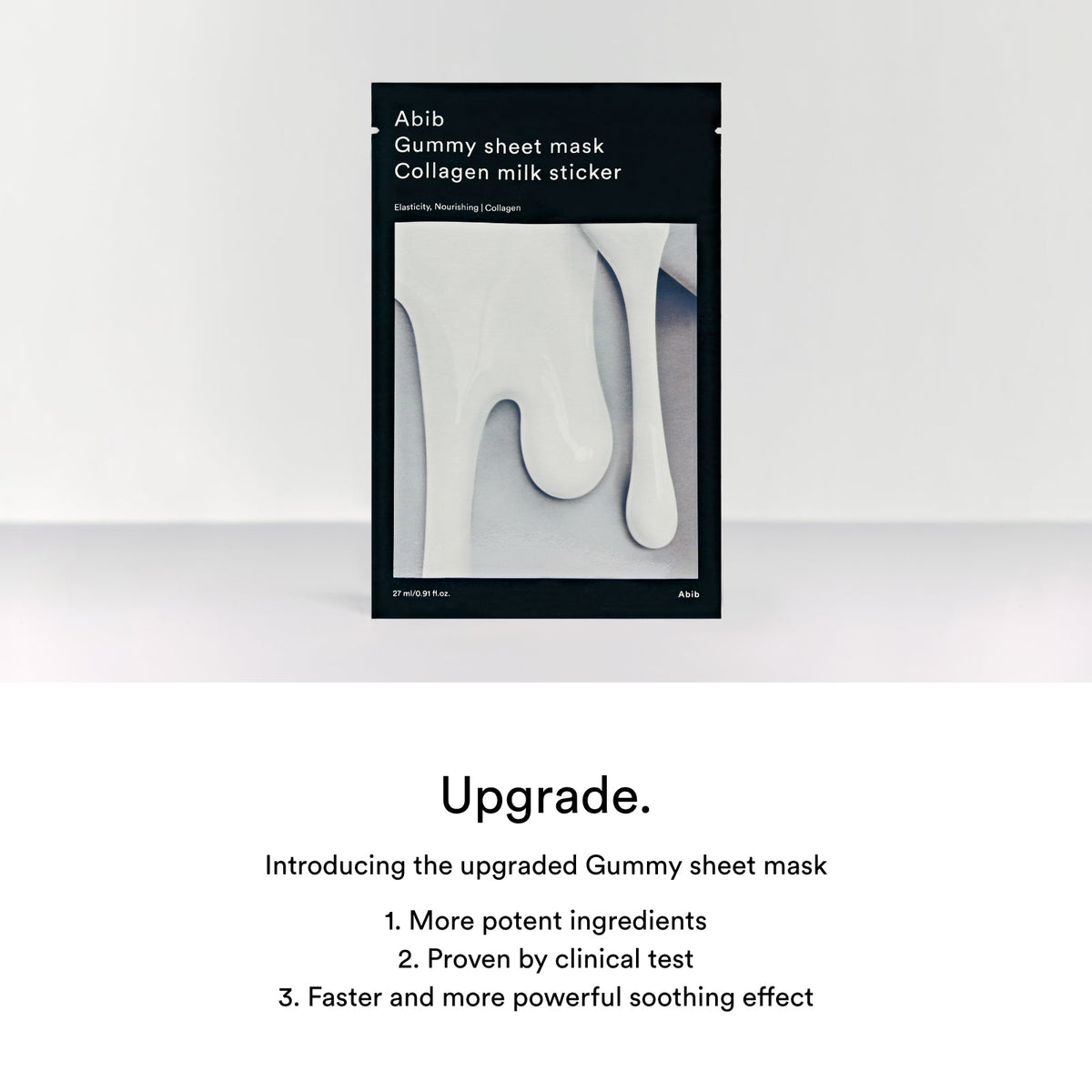 Abib collagen milk gummy sheet mask product information 10