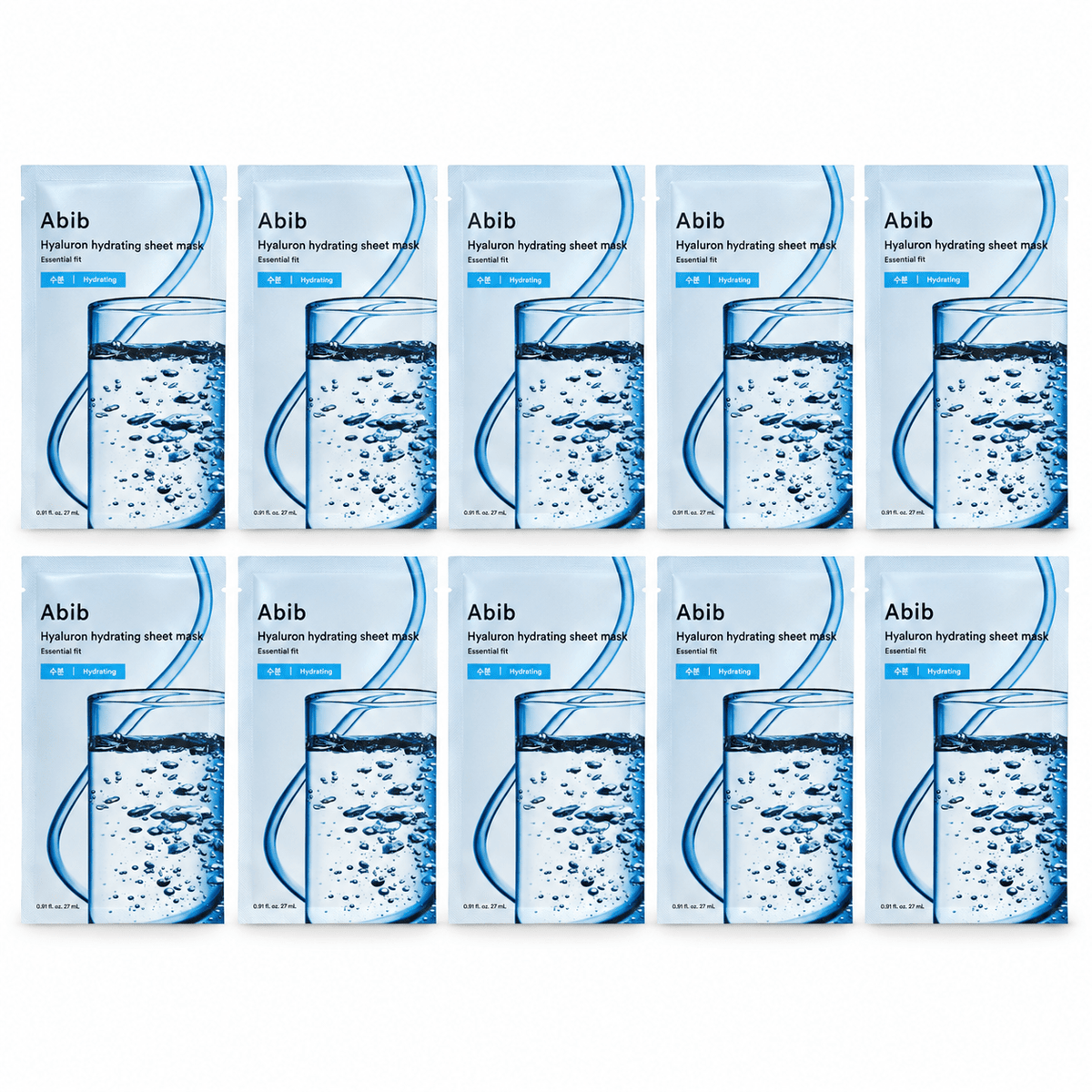 Ten Abib essential hyaluron sheet mask sachets