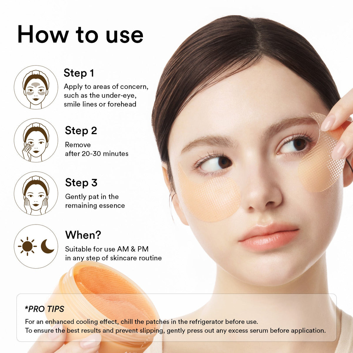 Abib Glutathione Kojic Acid Eye Patch Vita Jelly product information