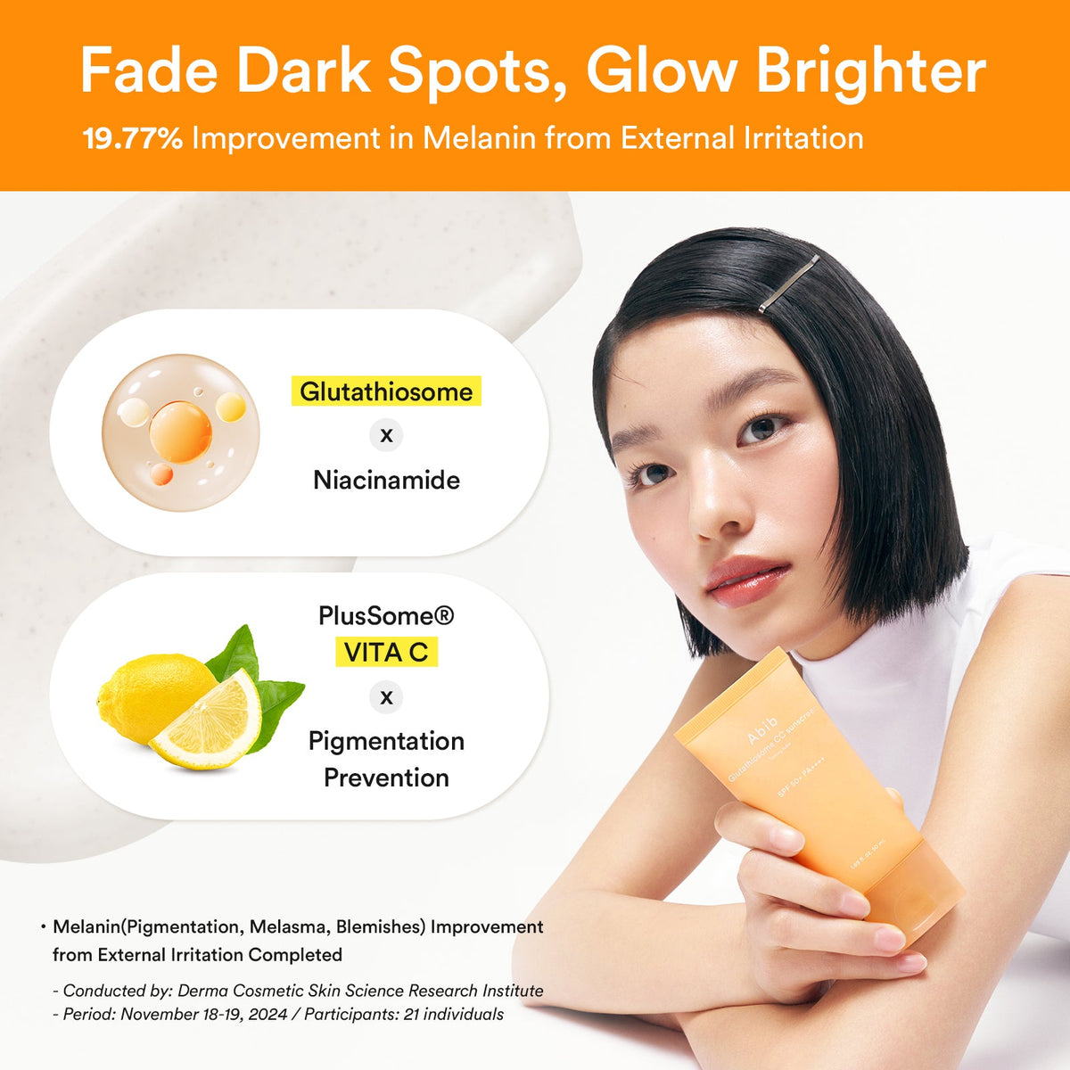 Abib Glutathiosome CC Sunscreen Toning Tube 50mL English product information 4