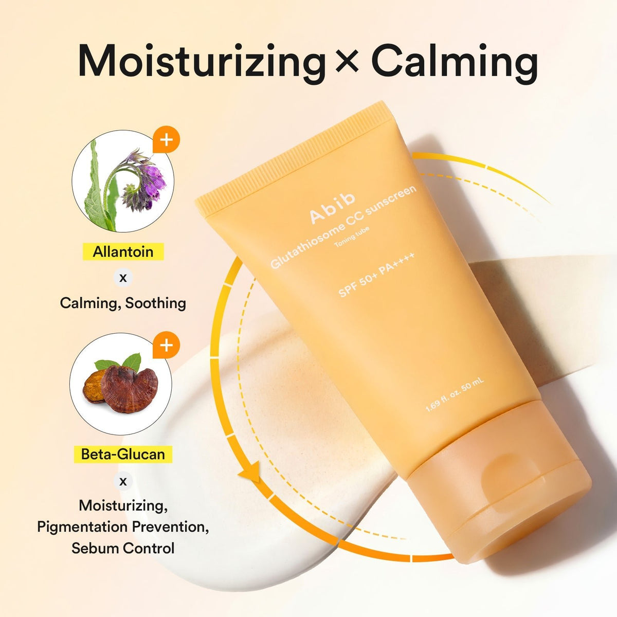 Abib Glutathiosome CC Sunscreen Toning Tube 50mL English product information 5