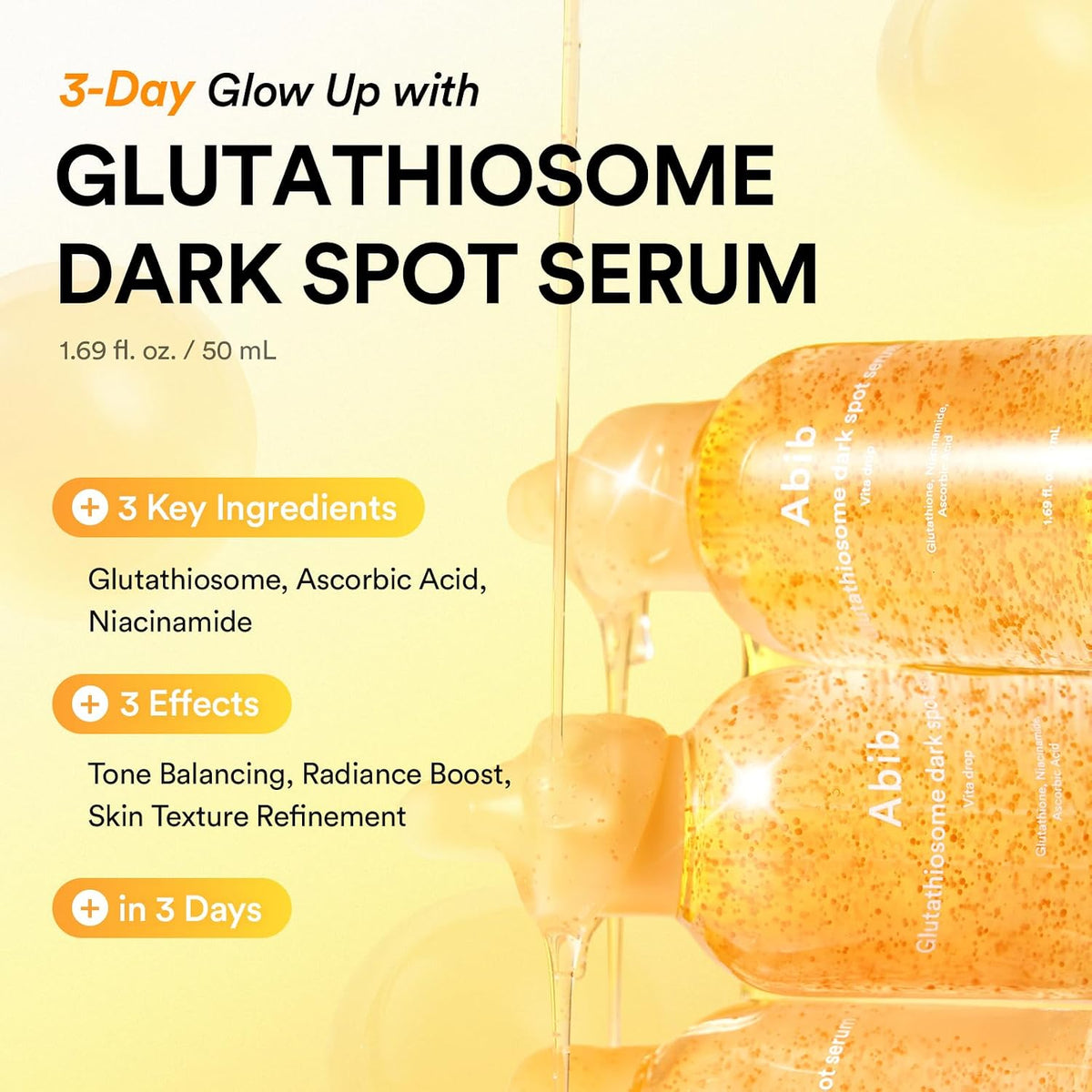 Abib Glutathiosome Dark Spot Serum Vita Drop 50mL English product information