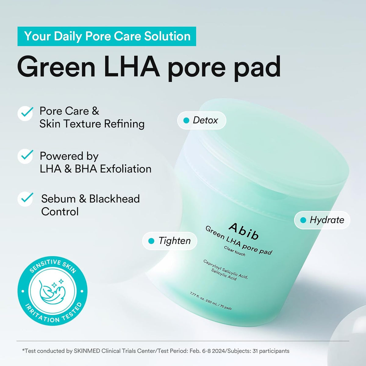 Abib Green LHA Pore Pad Clear Touch English amazon-gallery-01.jpg