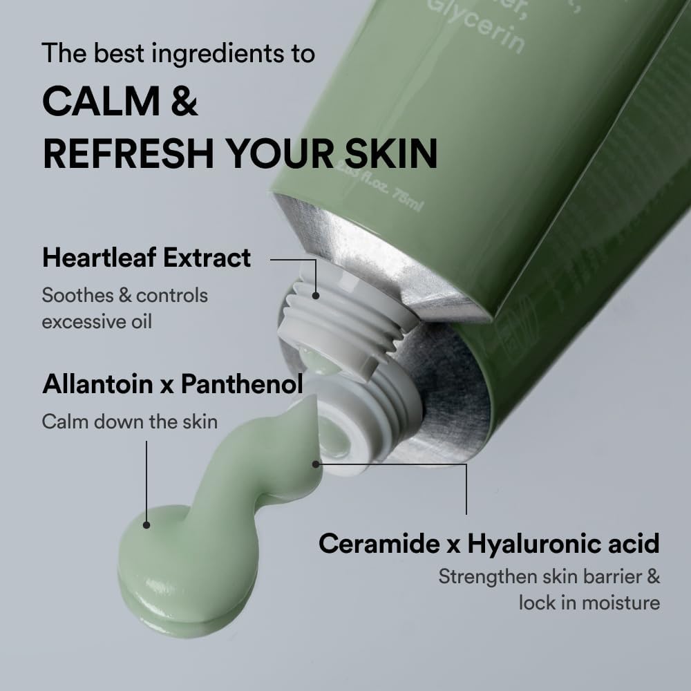 Abib Heartleaf Crème Calming Tube 75mL English gallery product information 2