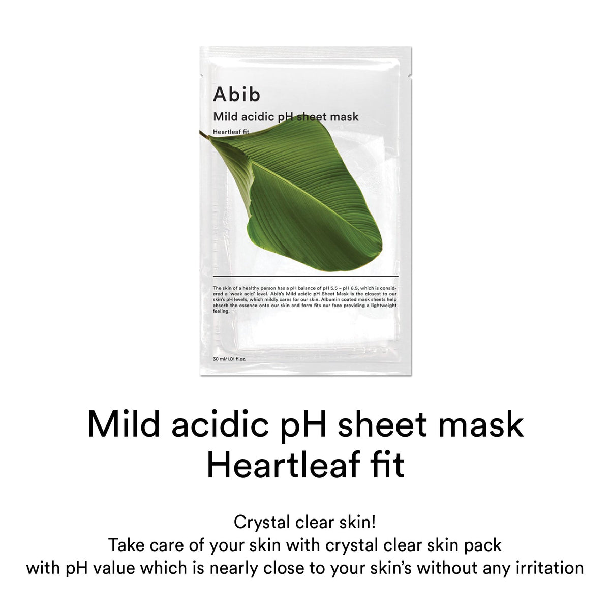 Abib heartleaf fit product information 8