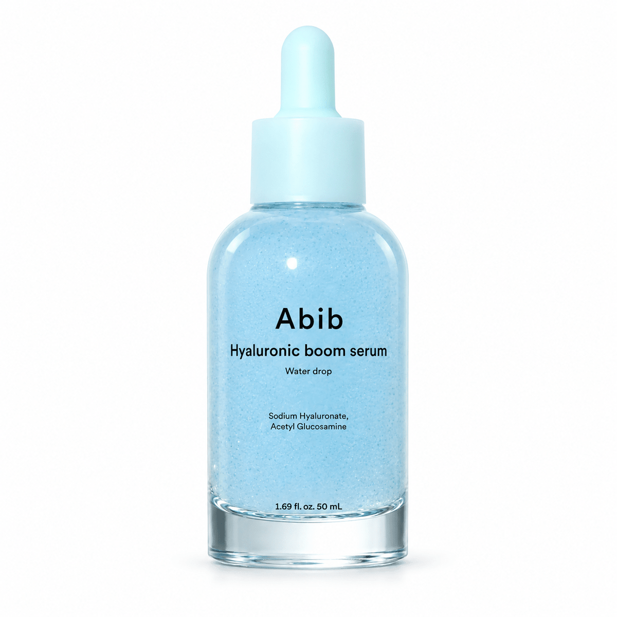Abib Hyaluronic Boom Serum Water Drop 50mL on white background
