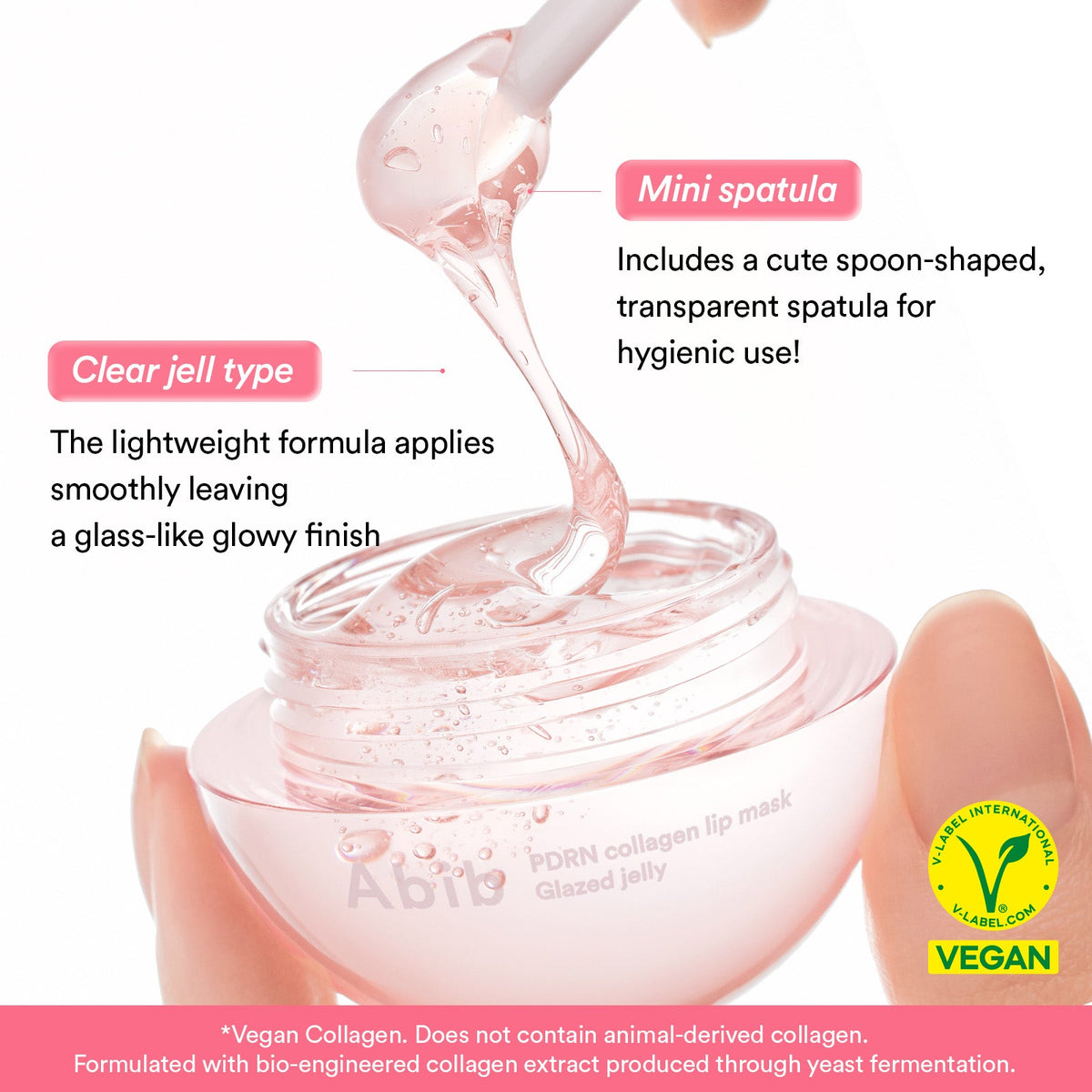 Abib PDRN Collagen Lip Mask Glazed Jelly product information