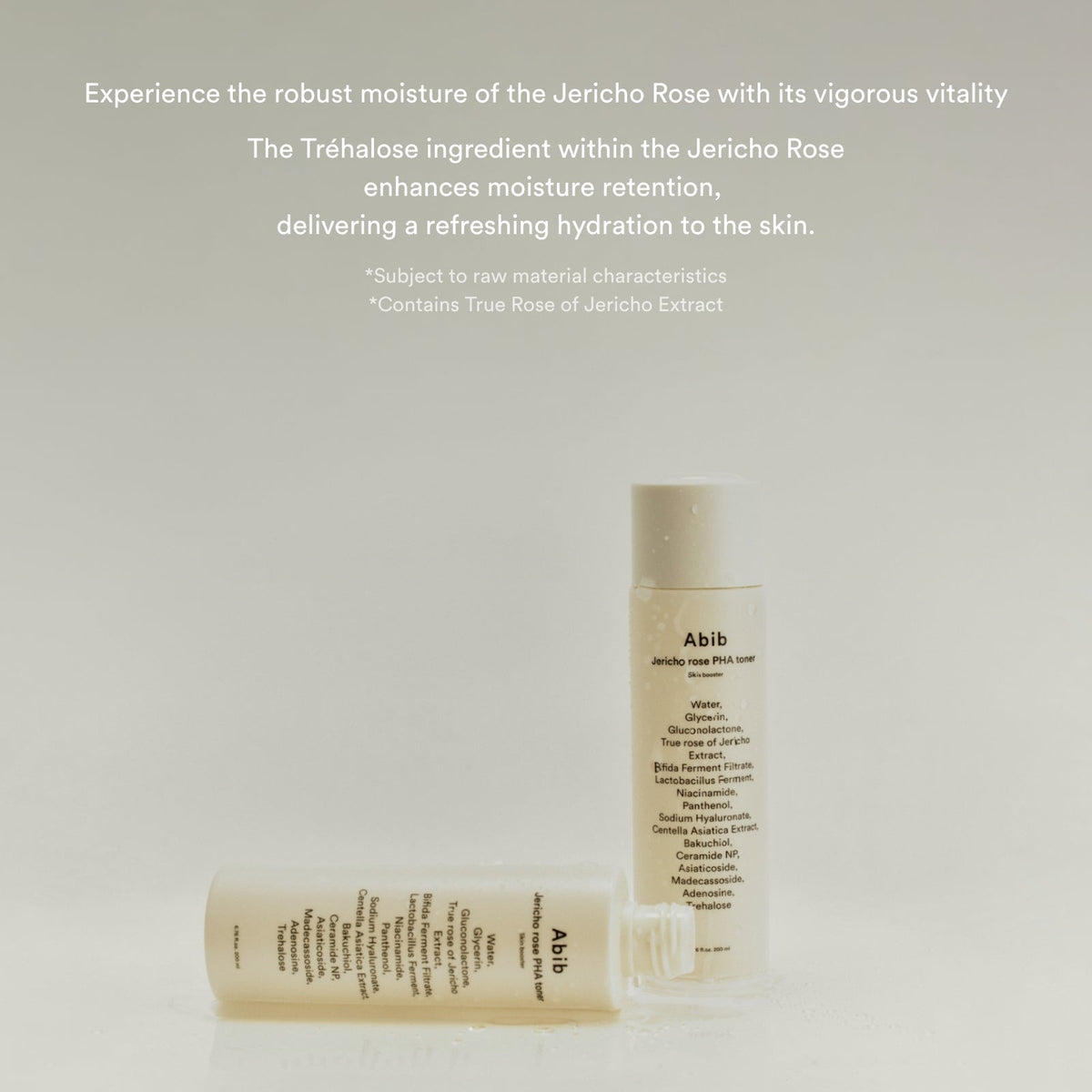 Abib Jericho Rose PHA Toner English product information