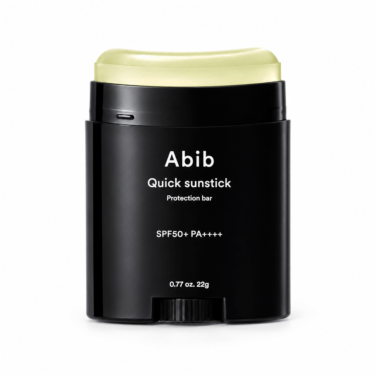 Abib Quick Sunstick Protection Bar SPF50+ PA++++ 22g on white background