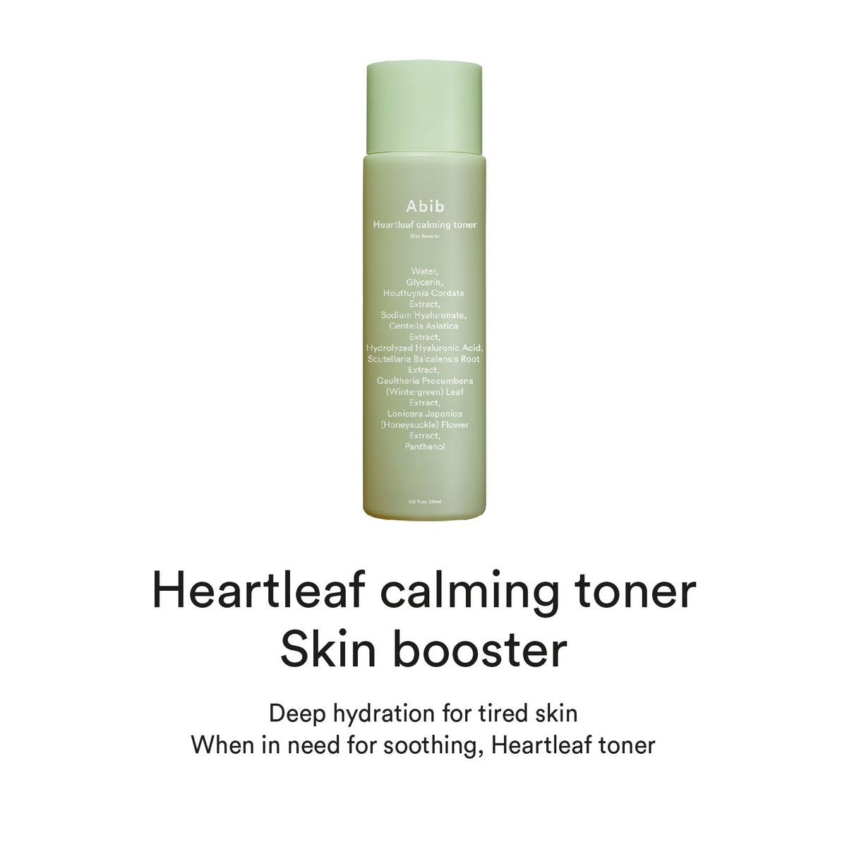 Abib skin booster product information 1