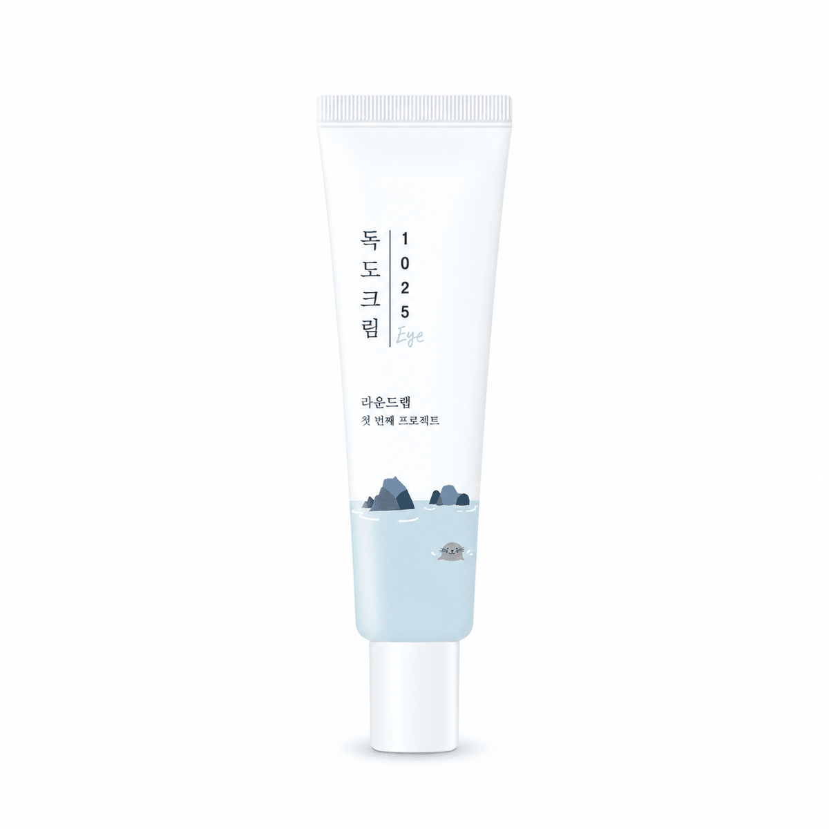 ROUND LAB 1025 Dokdo Eye Cream 30ml on a pure white background