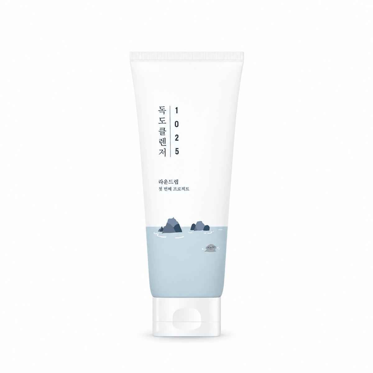 ROUND LAB 1025 Dokdo Cleanser 200ml on a pure white background