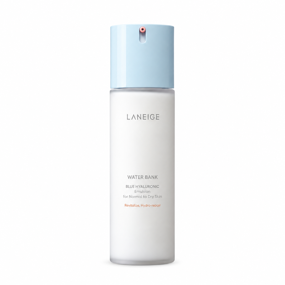 LANEIGE Water Bank Blue Hyaluronic Emulsion 120 mL on a white background